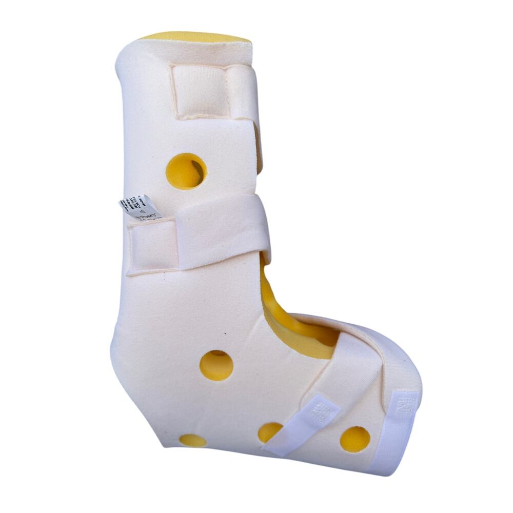 🦶 Posey 6145 Premium Heel Guard, One Size Fits All Foam Yellow/White Fast Ship